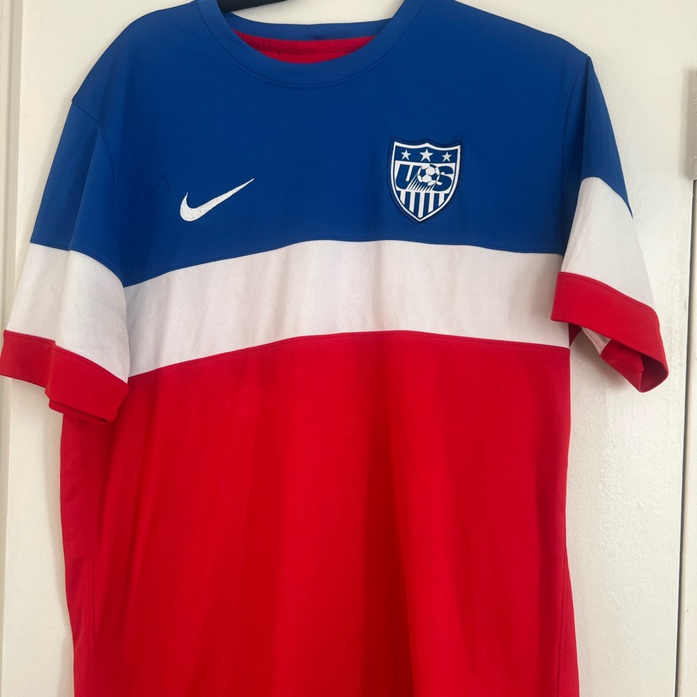 Nike Mens USA Soccer Kit Red, White, and Blue